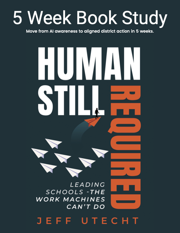 Human Still Required 5-Week District Leadership Study cover
